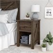 Altra Furniture Farmington Night Stand in Century Barn Pine