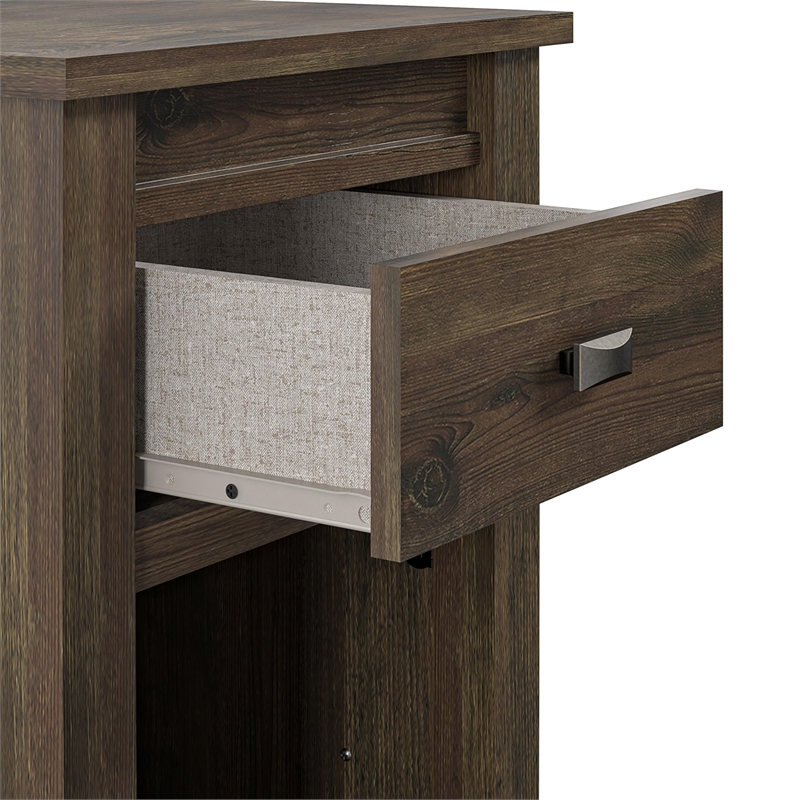 Altra Furniture Farmington Night Stand in Century Barn Pine