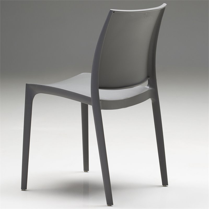 Mobital Vata Dining Side Chair in Gray (Set of 4)