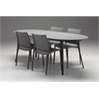 Mobital Vata Dining Side Chair in Gray (Set of 4)