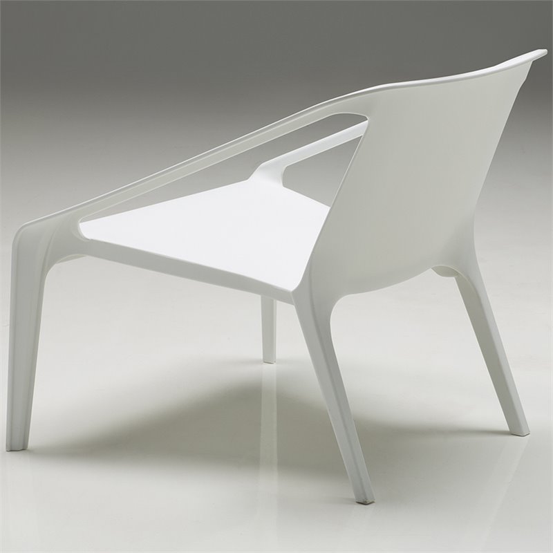 Mobital Yumi Patio Chair in White (Set of 4)