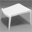 Mobital Yumi Patio Ottoman in White (Set of 4)