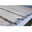 Mobital Lunar Modern Polyester Blend Fabric King Storage Bed in Gray Tweed