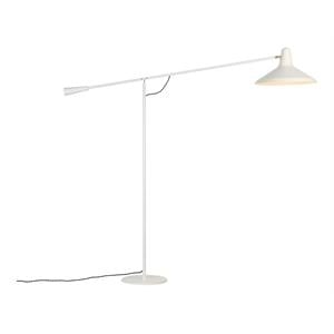 Mobital Cantelevor Modern Metal Floor Lamp with Aluminium Lampshade in White