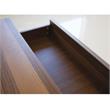 Mobital Blanche 3-drawer Modern Wood Night Table in Natural Walnut