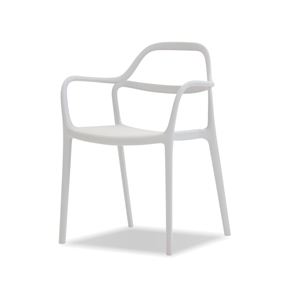 mobital chewie arm chair white set of 4
