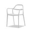 Mobital Chewie Arm Chair White Set Of 4