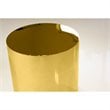Mobital Sphere Modern Stainless Steel End Table in Polished Gold Finish