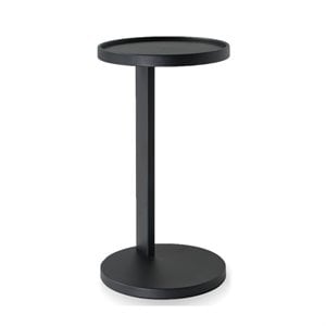 Mobital Rookie Modern Aluminum End Table Powder Coated in Matte Black