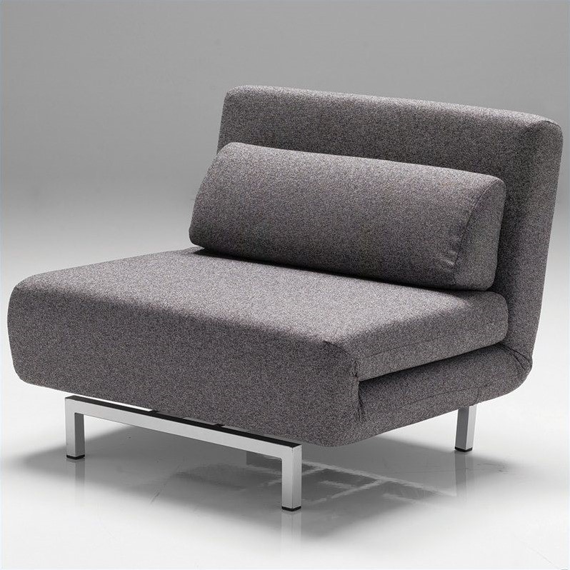 Mobital Iso Chair Bed In Charcoal Tweed Cha Iso1 Char Mobital Iso Chair Bed In Charcoal Tweed