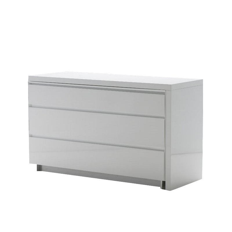 Mobital Savvy 3 Drawer Extension Dresser in White