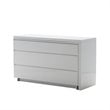 Mobital Savvy 3 Drawer Extension Dresser in White