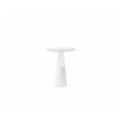 Mobital Tower Tall End Table in High Gloss White