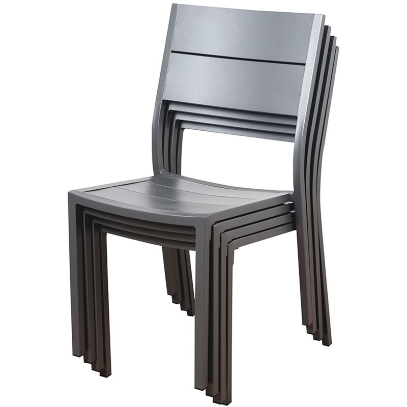 International Home Atlantic Koningsdam Patio Dining Chair Set Of