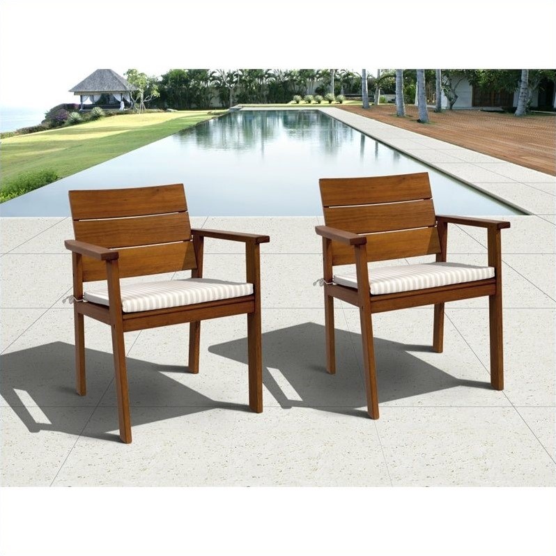 Nelson Easy Carver 2 Pc Patio Chair Set With Cushions In