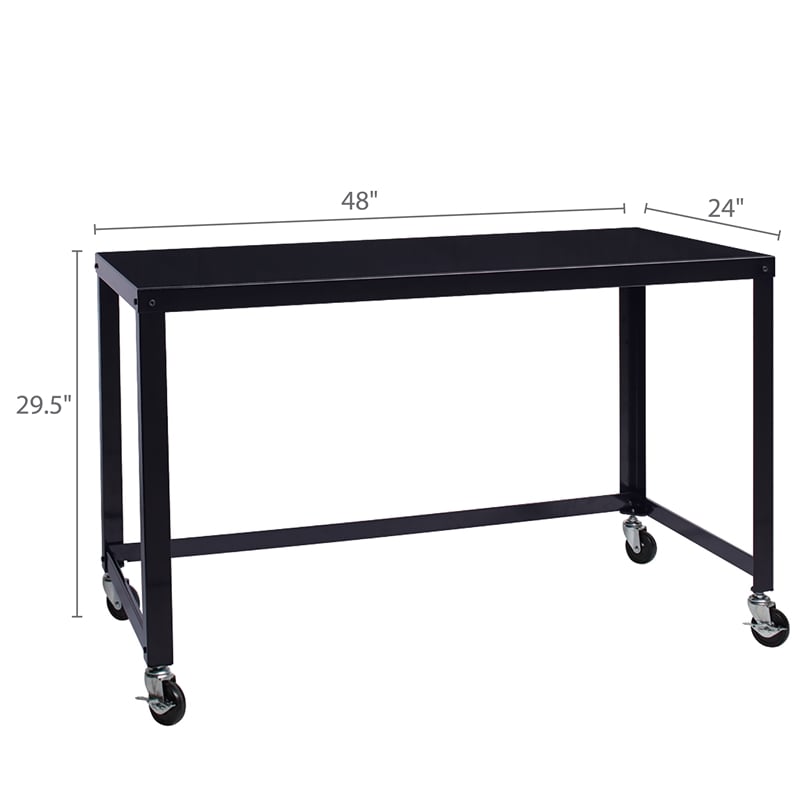 29-Inch Height x 60-Inch Width x 30-Inch Depth Sandusky Lee AT6030-BW Black Powder Coat Activity/Utility Table with Walnut Top 