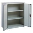 Hirsh 3 Shelf Welded Metal Storage Cabinet in Light Gray