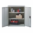 Hirsh 3 Shelf Welded Metal Storage Cabinet in Light Gray