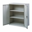 Hirsh 3 Shelf Welded Metal Storage Cabinet in Light Gray