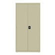 Hirsh Welded Metal Storage Cabinet with 4 Adjustable Shelves in Putty/Beige
