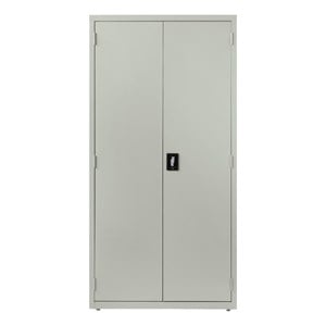 Hirsh Welded Metal Storage Cabinet with 4 Adjustable Shelves in Light Gray