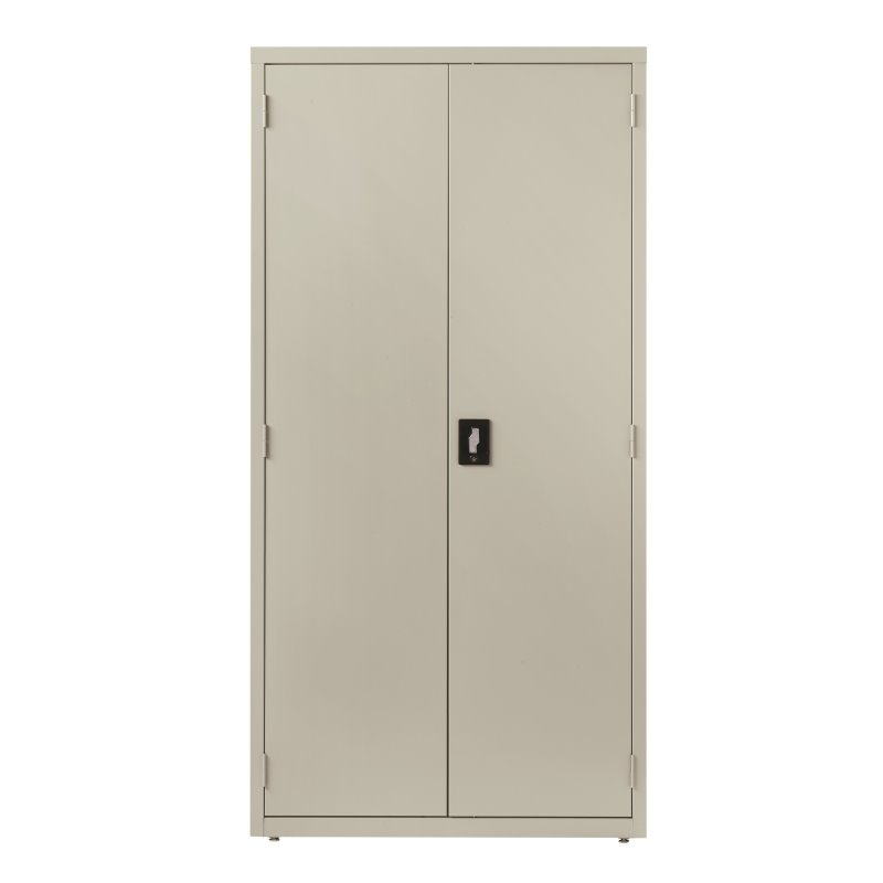 Hirsh Tall and Deep Storage Cabinet in Light Gray - 22009