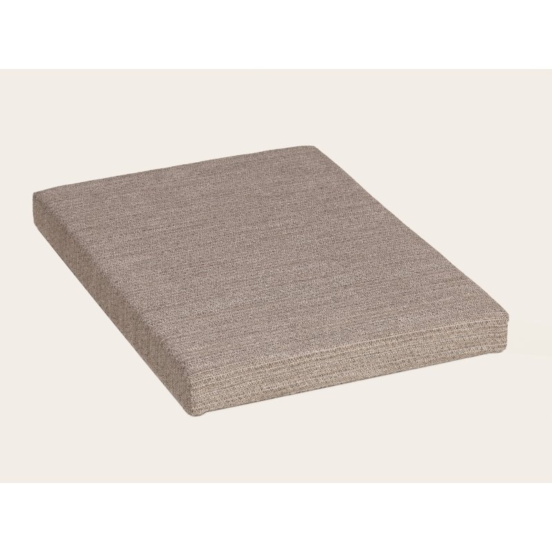 Hirsh Fabric Seat Cushion for 20-in Deep Pedestal Chinchilla/Gray