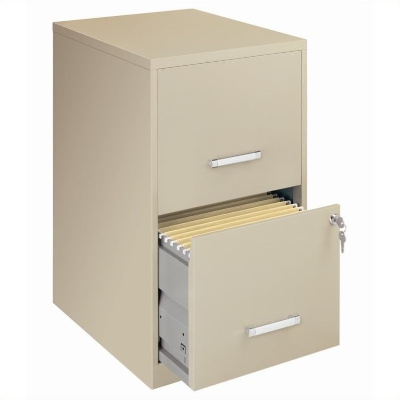 (Value Pack) 2 Drawer and 4 Drawer Letter File Cabinet Set in Putty