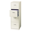 Value Pack (Set of 2) 4 Drawer Smart File Cabinet in Pearl White