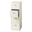 (Value Pack) 2 Drawer and 4 Drawer File Cabinet in White and Putty