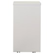 Set of 2 Value Pack 3 Drawer Filing Cabinets in Black and White