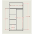 Hirsh Wardrobe Metal Storage Cabinet 18