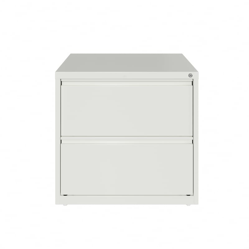 Hirsh 30-in Wide HL10000 Series 2 Drawer Metal Lateral File Cabinet White