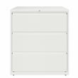 Hirsh 36-in Wide HL10000 Series 3 Drawer Metal Lateral File Cabinet White