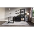 Hirsh Home Office Style Lateral Metal File Cabinet 30 in. Wide 2 Drawer Black