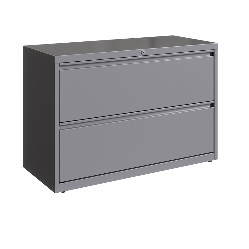 Black Office Dimensions Commercial Grade 42 Wide 3 Drawer Lateral File Cabinet