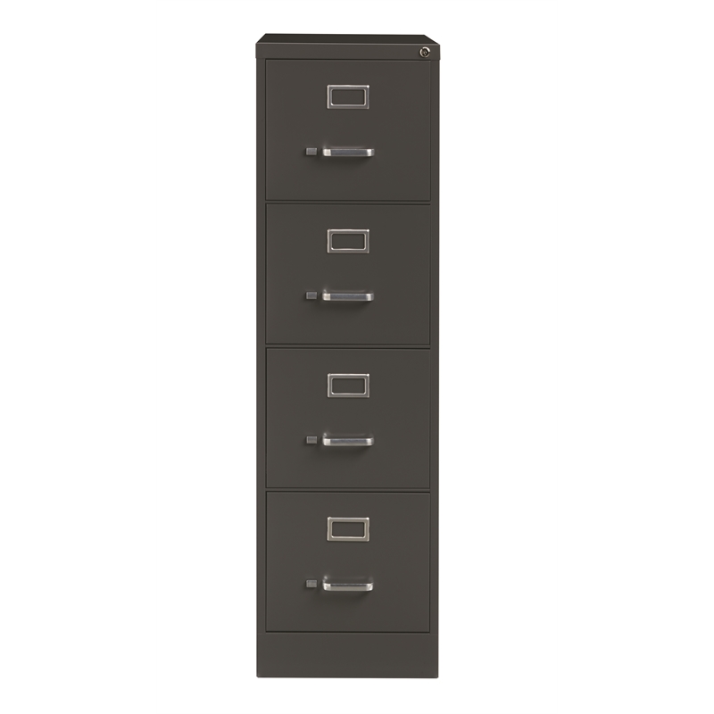 Hirsh 26.5in Deep 4 Drawer Letter Width Metal Vertical File