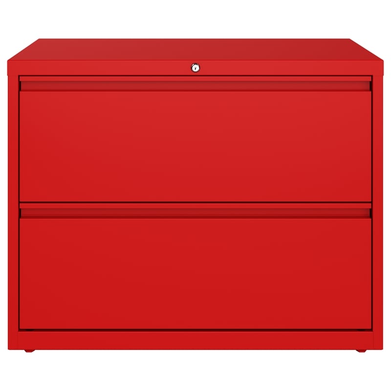 Hirsh 36in Wide HL10000 Series 2 Drawer Metal Lateral File