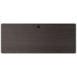 Hirsh Modern Metal Teacher's Desk. Arctic Silver/Weathered Charcoal