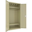 Hirsh Metal Wardrobe Cabinet 18in D x 36in W x 72in H Putty/Beige