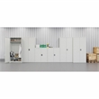 Hirsh Metal Wardrobe Cabinet 18in D x 36in W x 72in H Light Gray