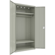 Hirsh Metal Wardrobe Cabinet 18in D x 36in W x 72in H Light Gray