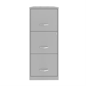 space solutions 3 drawer vertical file cabinet with lock