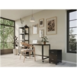 Space Solutions Home Office Metal Desk and Storage Set -  Black
