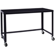 Space Solutions Home Office Metal Desk and Storage Set -  Black