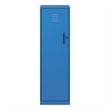 Space Solutions 4 Shelf No Assembly Metal Storage Locker Cabinet Classic Blue