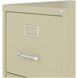 Hirsh 22-in Deep Metal 4 Drawer Letter Width Vertical File Cabinet Putty/Beige