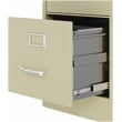 Hirsh 22-in Deep Metal 4 Drawer Letter Width Vertical File Cabinet Putty/Beige