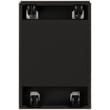 Hirsh 20-in Deep Metal Mobile Pedestal 2-Drawer File/File. Full Width Pull Black