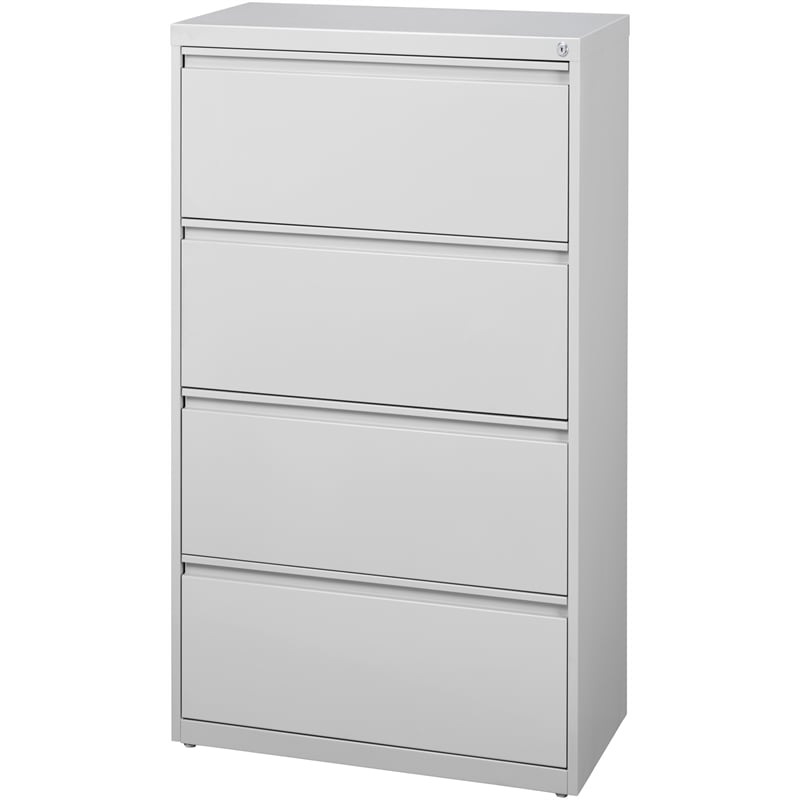 Hirsh 30-in Wide Hl10000 Series Metal 4 Drawer Lateral File Cabinet 